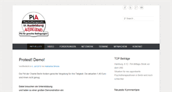 Desktop Screenshot of pia-im-streik.de