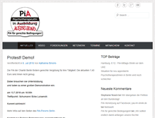 Tablet Screenshot of pia-im-streik.de